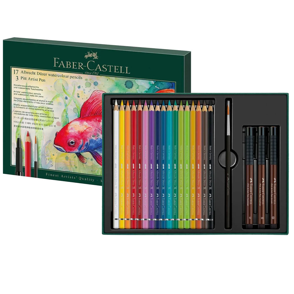 Set desen FABER-CASTELL Albrecht Durer Watercolour, 21 piese/cutie
